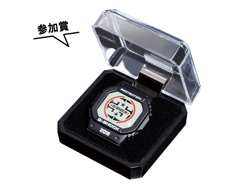 参加賞 G-SHOCK35周年記念ピンバッジ
