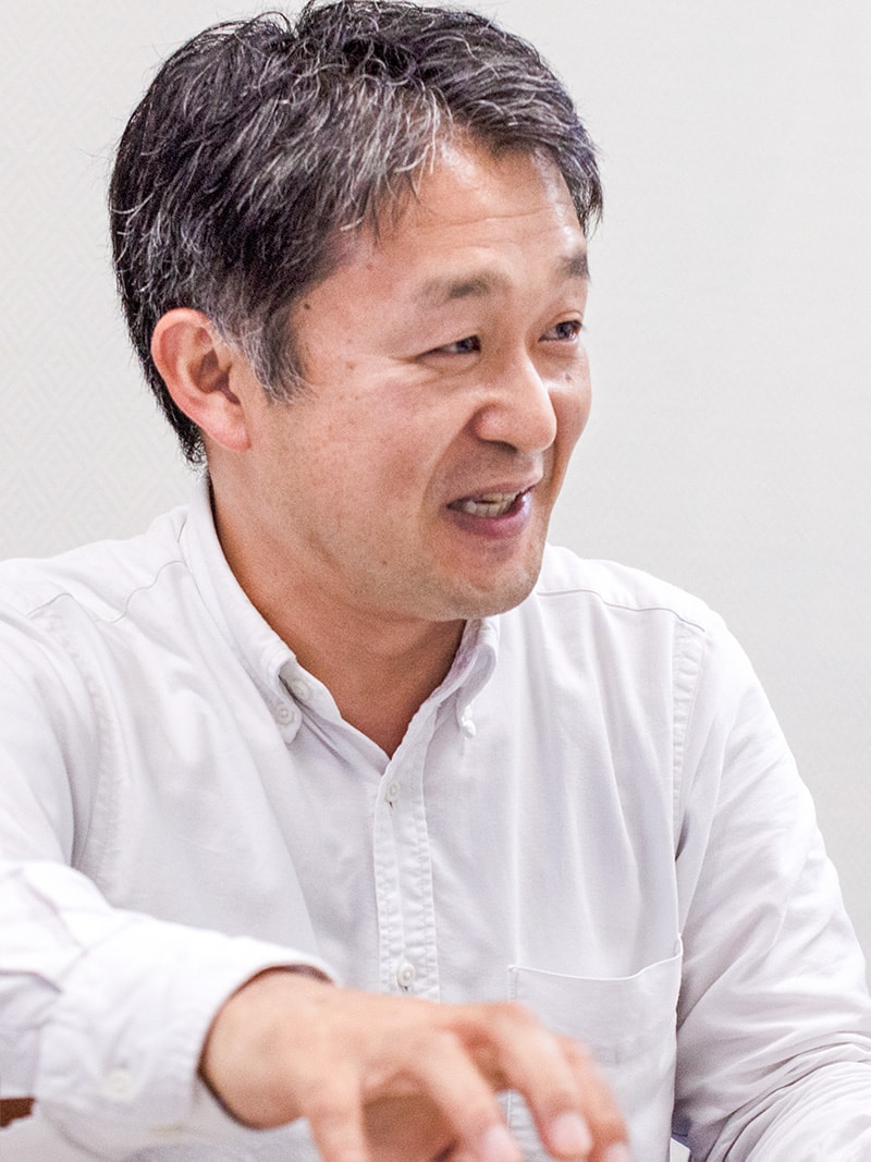 エンジニアの平山氏。橋本氏とタッグを組むことも多いという。