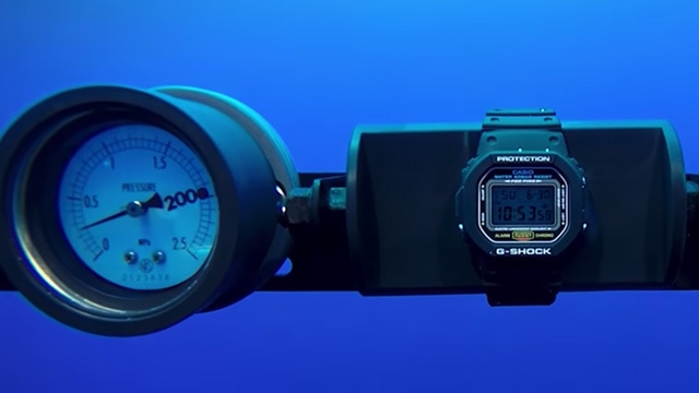 気圧防水 テクノロジー G Shock Casio